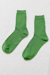 Her Socks - Mercerized Combed Cotton Rib